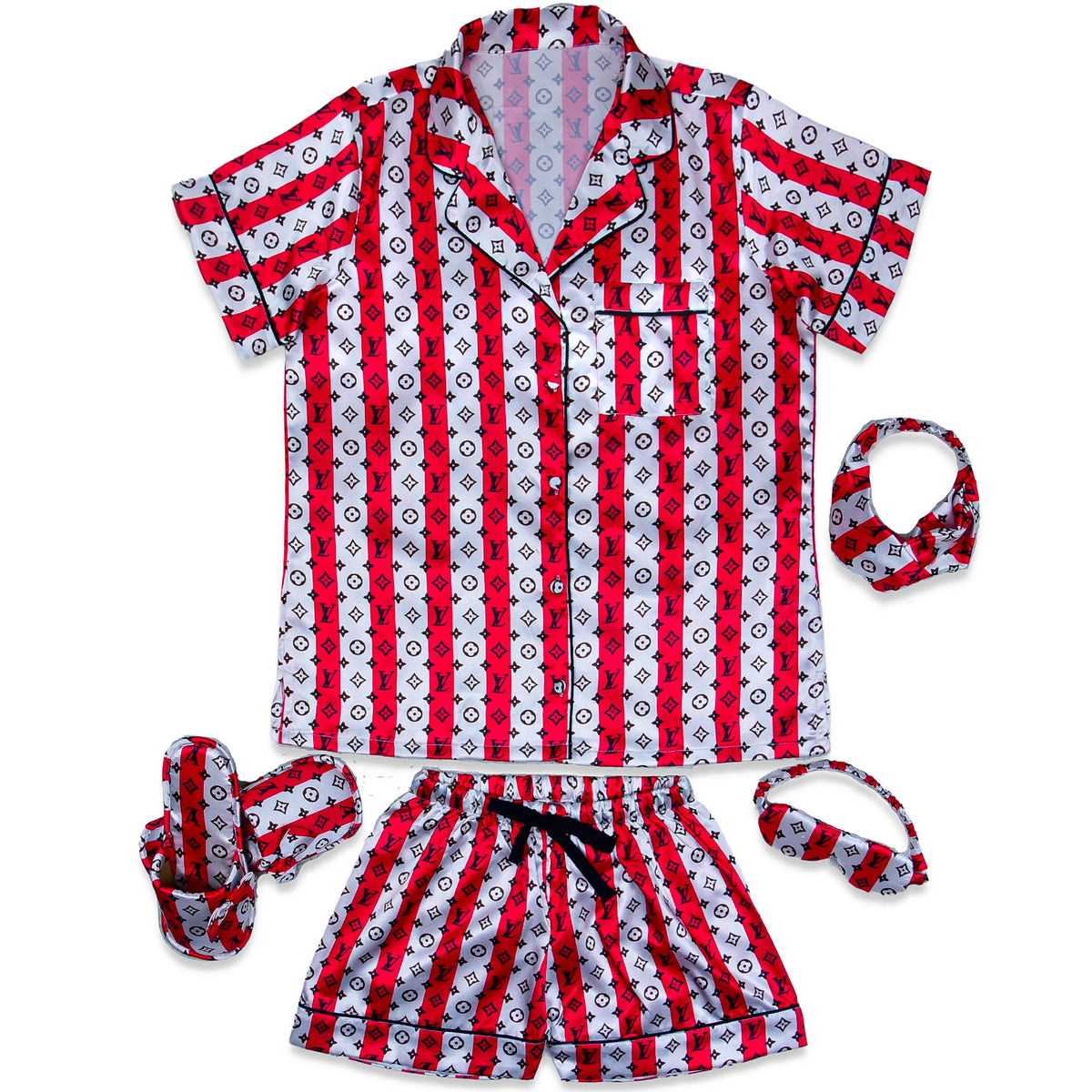LV Ruby Shorts Set