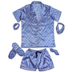 LV Periwinkle Shorts Set