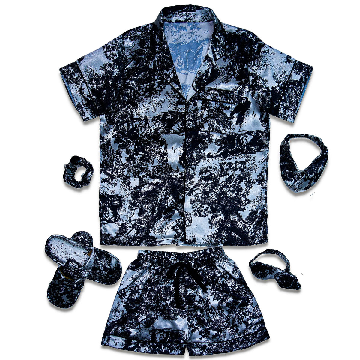 CD Bleu Shorts Set