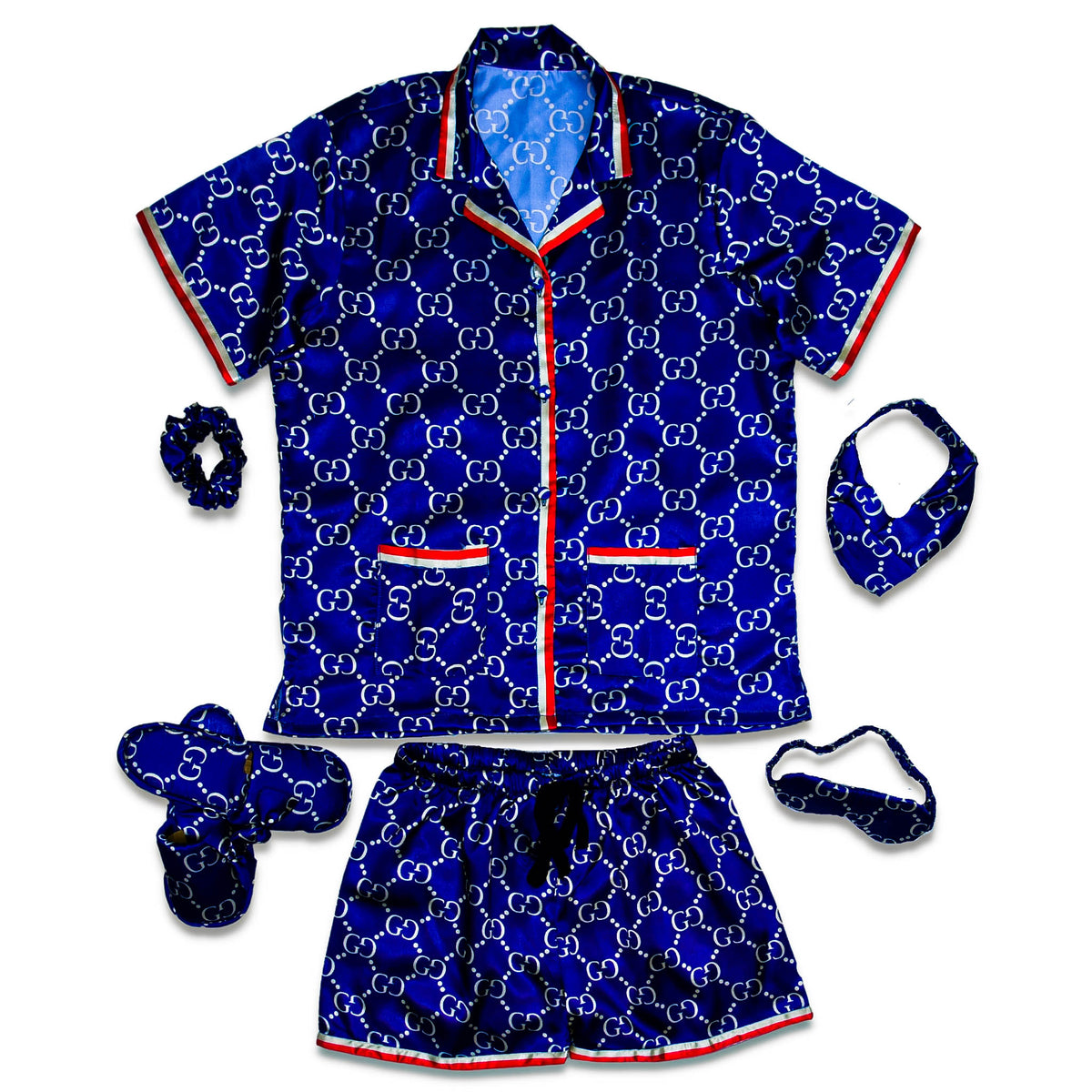 GG Cobalt Shorts Set