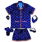GG Cobalt Shorts Set