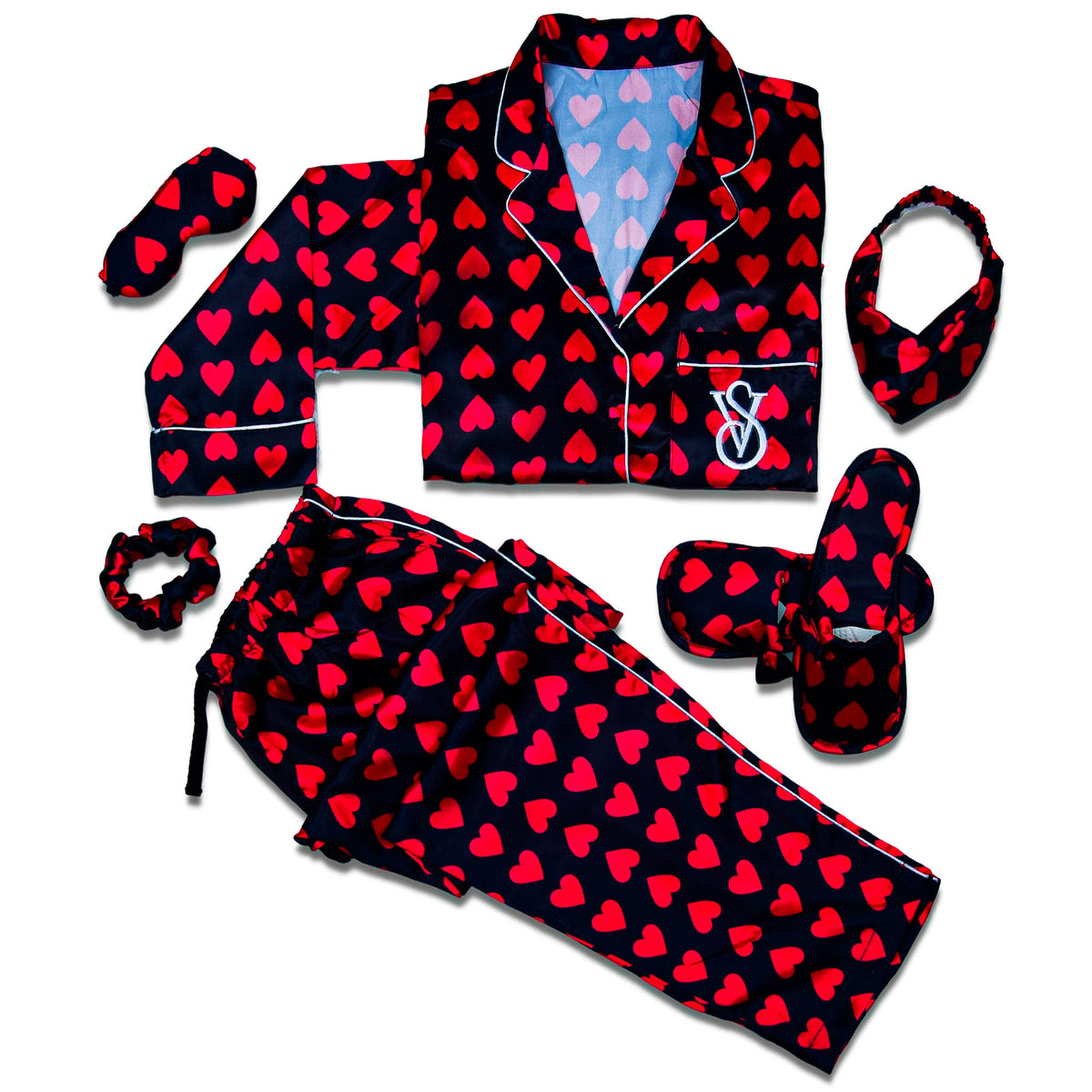VS Heart Pajama Set