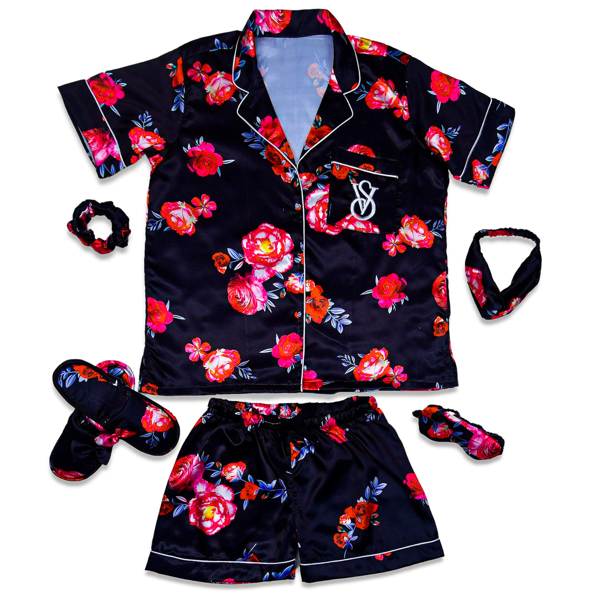 VS Rose Shorts Set