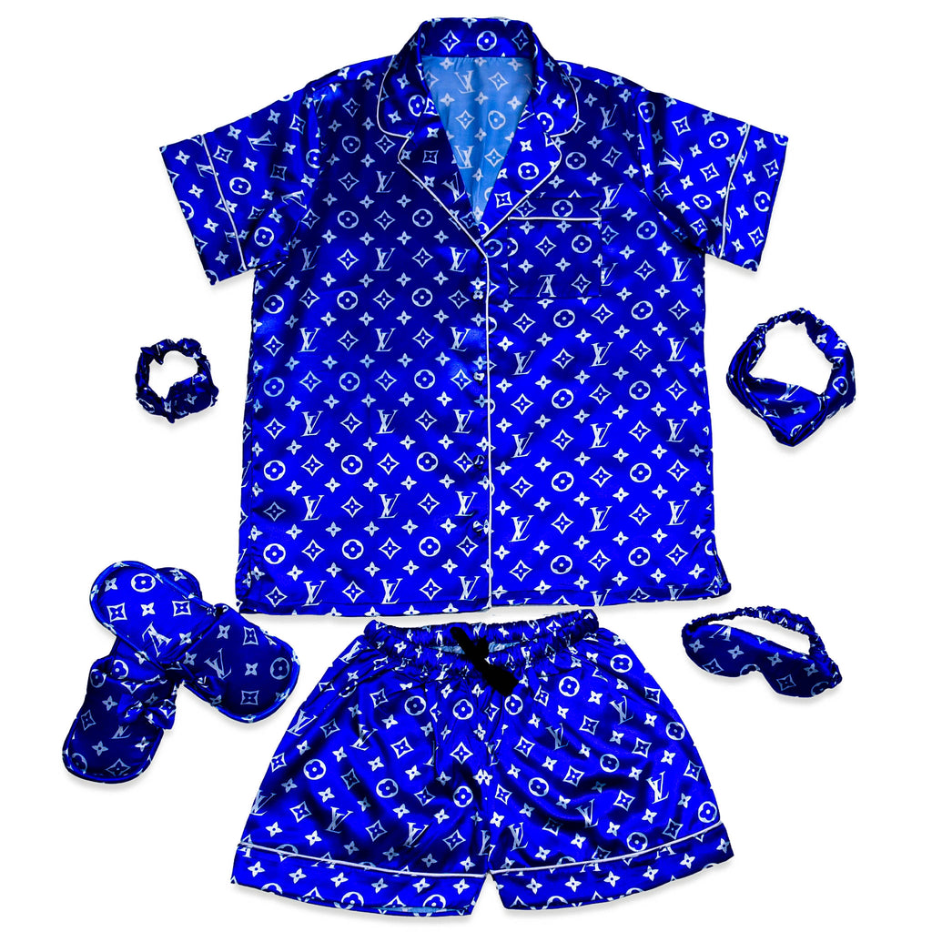 LV Cobalt Shorts Set