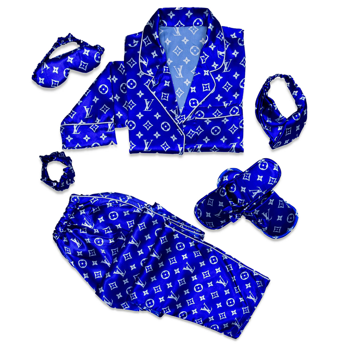LV Cobalt Pajama Set