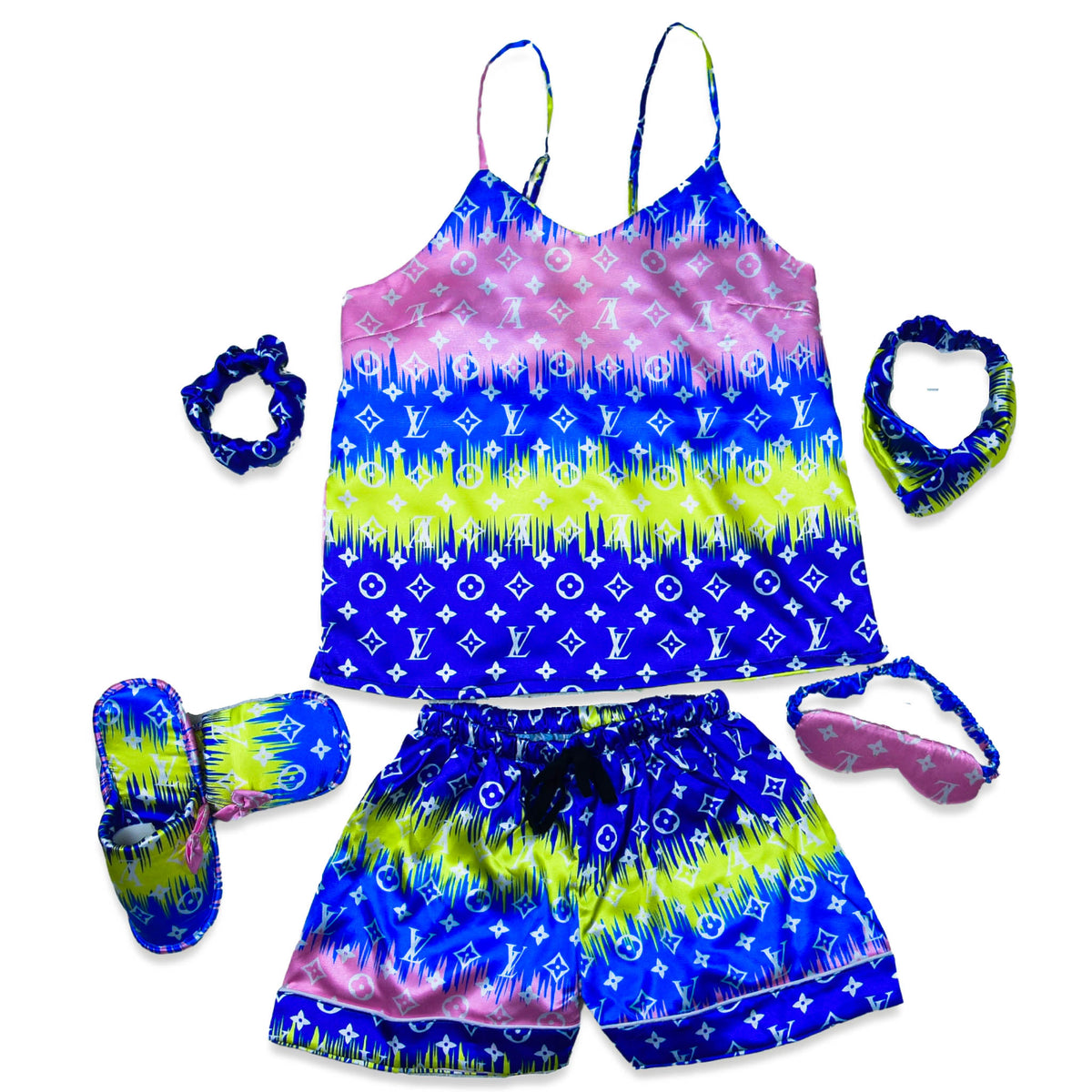 LV Neon Camisole Set