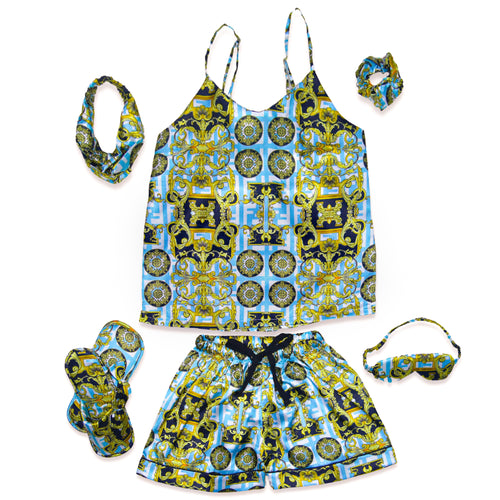 Azure Royale Camisole Set