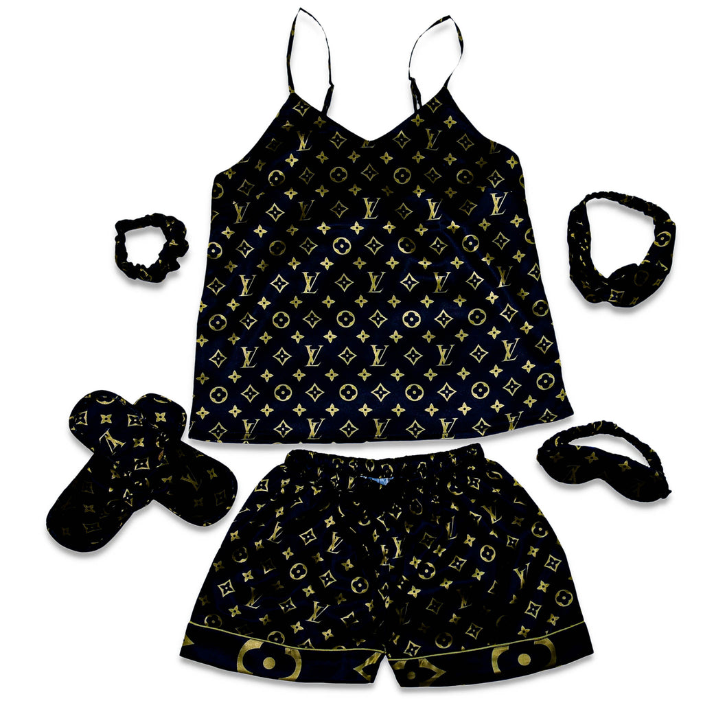 LV Noir Camisole Set