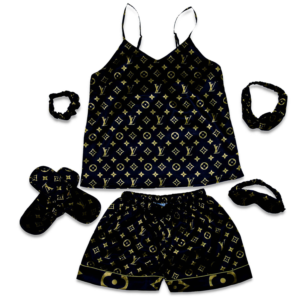 LV Noir Camisole Set
