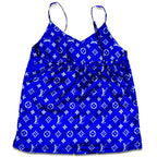 LV Cobalt Camisole Set