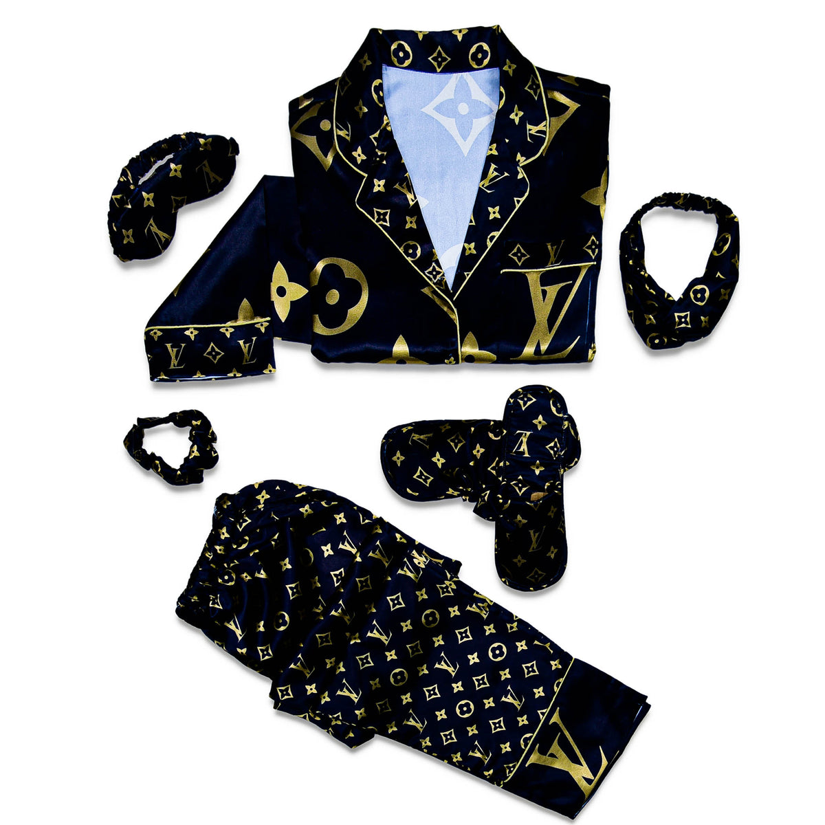 LV Noir Pajama Set