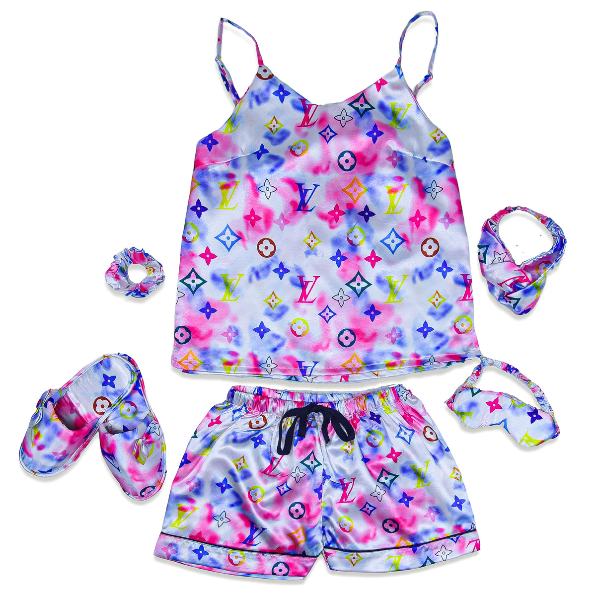 LV Watercolor Camisole Set