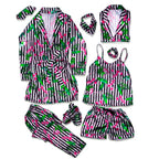 VS Flamingo Robe 5pc Pajama Set