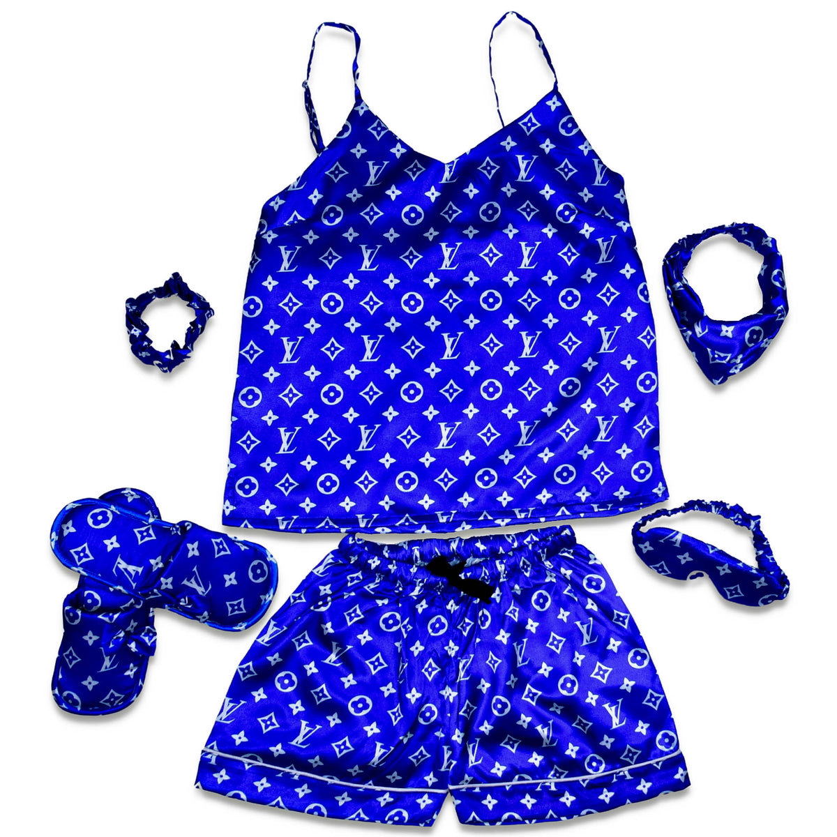 LV Cobalt Camisole Set