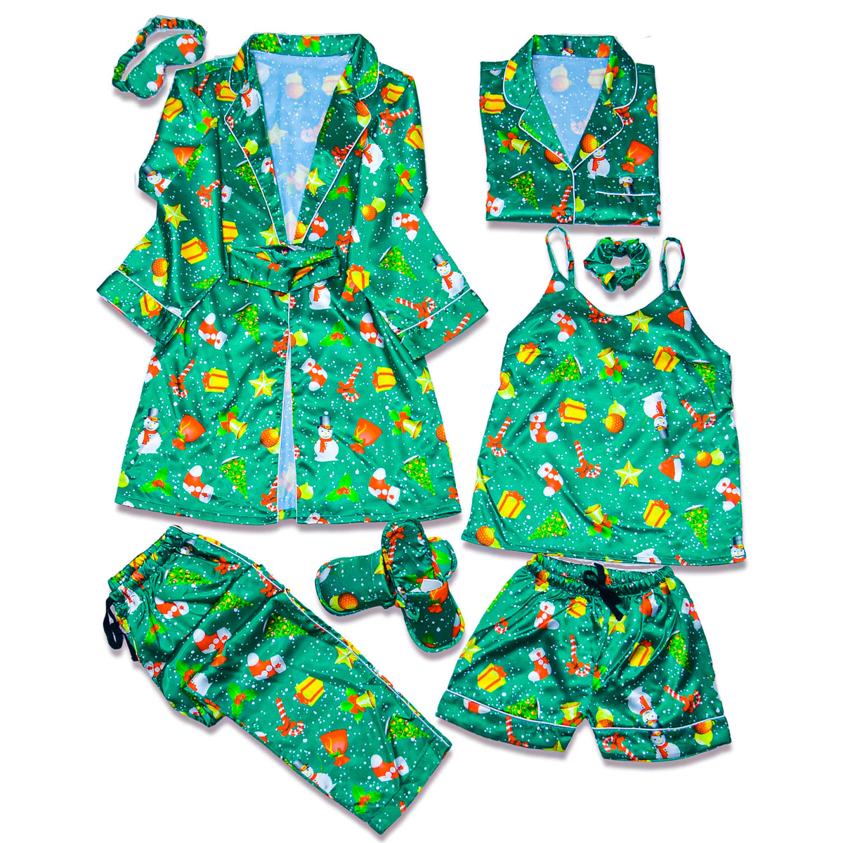 Christmas Cheer Robe 5pc Pajama Set