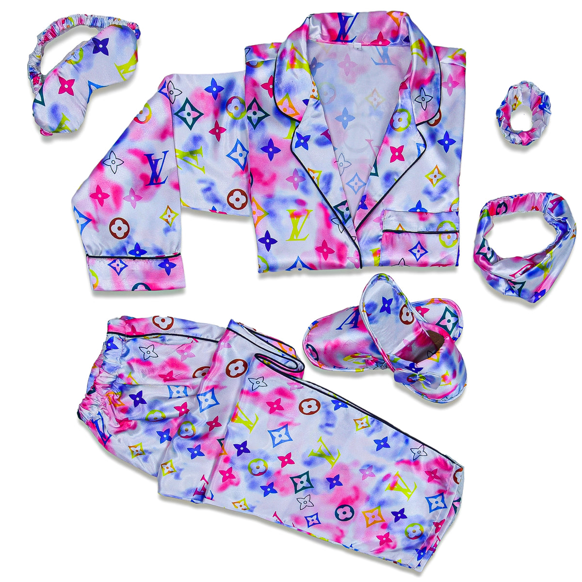 LV Watercolor Pajama Set