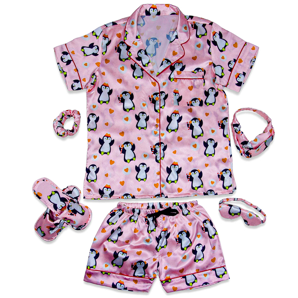Pinkmas Shorts Set