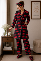 VS Heart Robe 5pc Pajama Set