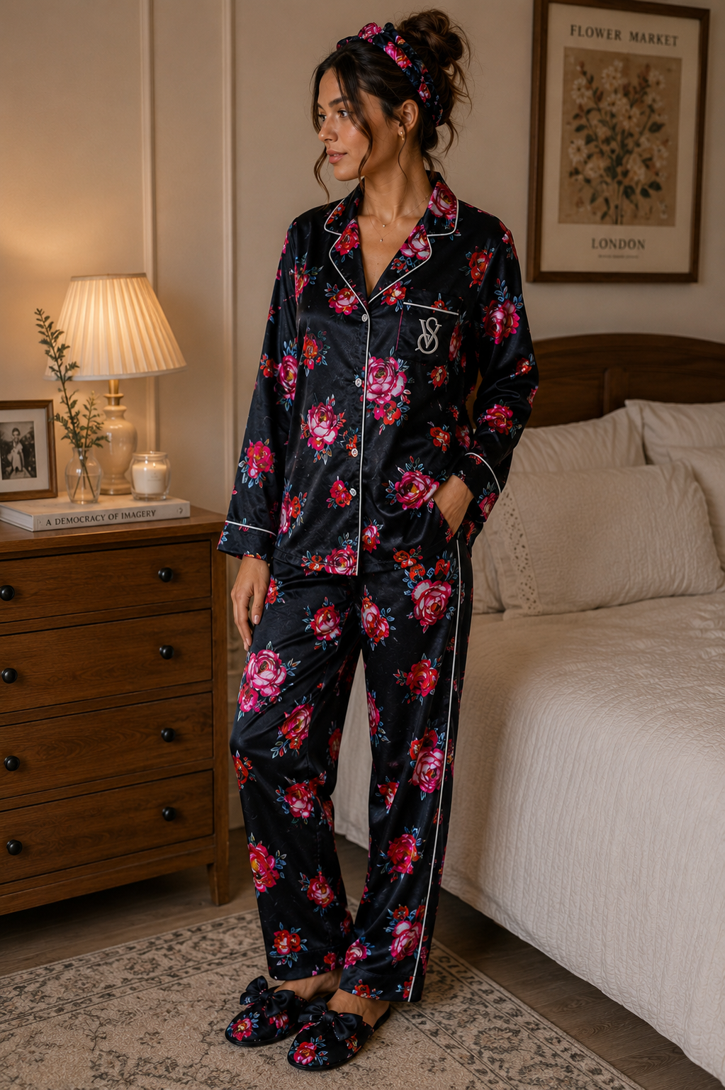 VS Rose Pajama Set