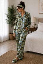 Azure Royale Pajama Set