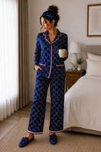 GG Cobalt Pajama Set