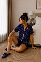 GG Cobalt Shorts Set