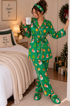 Christmas Cheer Robe 5pc Pajama Set