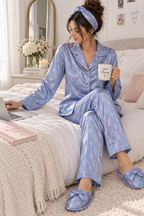 LV Periwinkle Pajama Set