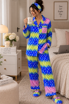 LV Neon Pajama Set