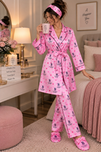 VS Heart Robe 5pc Pajama Set