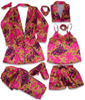 Baroque Robe 5pc Pajama Set